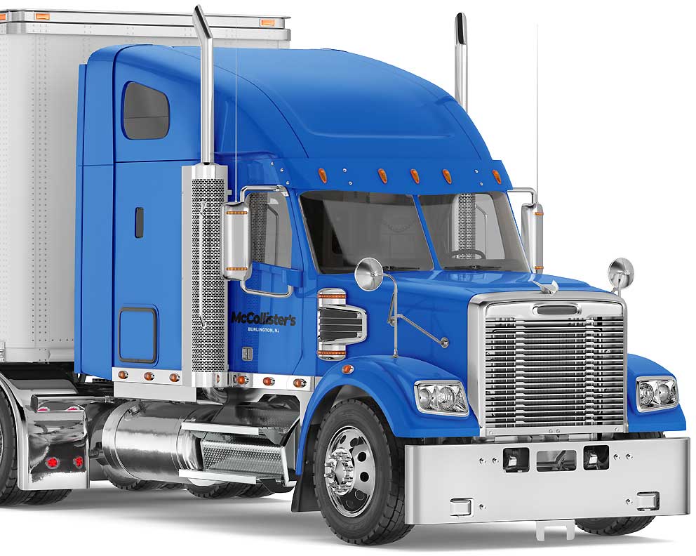 McCollister’s Freightliner truck