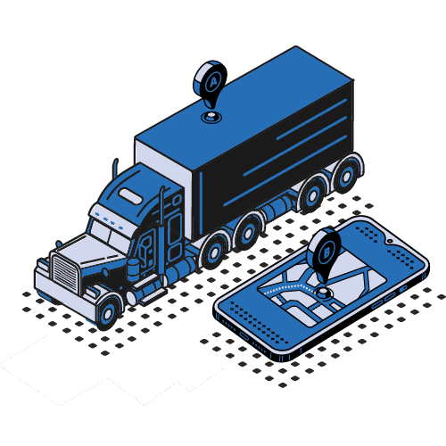 Truck and Phone